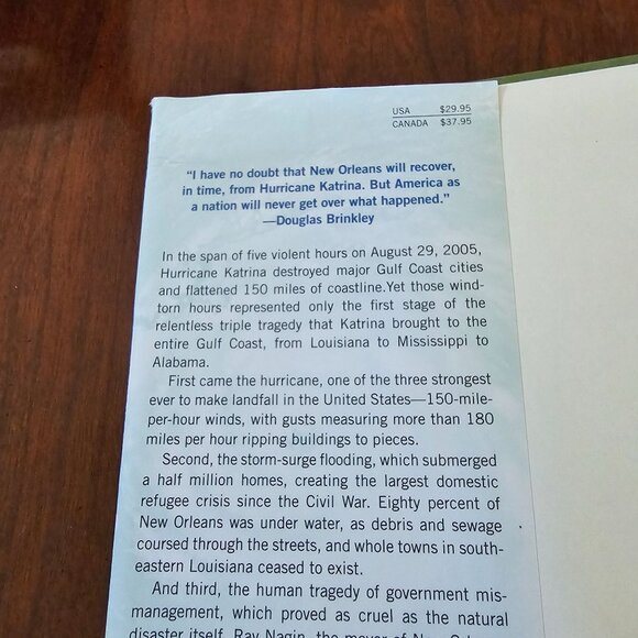 The Great Deluge By Douglas Brinkley Hardcover Book Hurricane Katrina 2006 - Picture 3 of 16